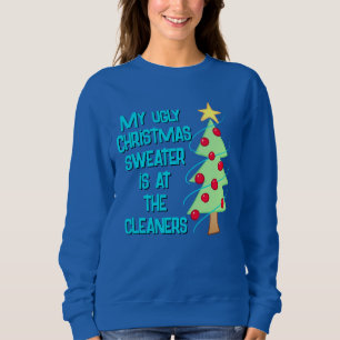 Ugly Christmas Sweater Funny Women's Sweatshirt