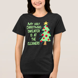 Ugly Christmas Sweater Funny Women's T-Shirt