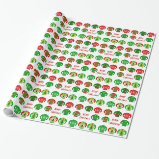 Ugly Christmas Sweater Gift Wrap