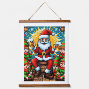 Ugly Christmas Sweater Hanging Tapestry