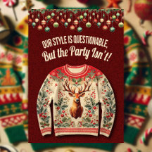 Ugly Christmas Sweater Holiday Party