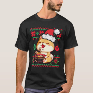 Ugly Christmas Sweater Kawaii Anime Shiba Inu Eati
