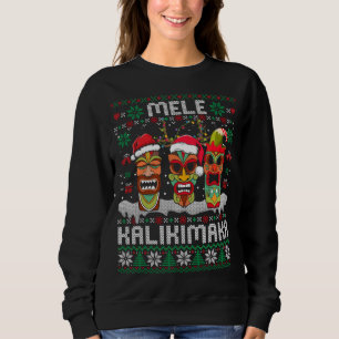 Ugly Christmas Sweater Mele Kalikimaka Hawaiian Xm