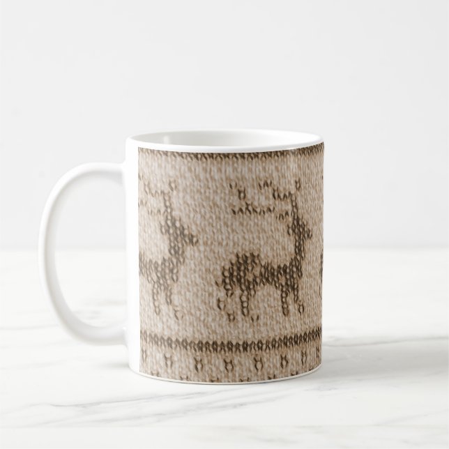 Ugly Christmas Sweater mug (Left)