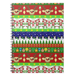 Ugly Christmas Sweater Notebok Notebook