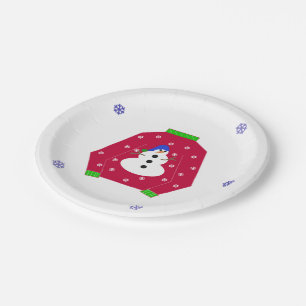 Ugly Christmas Sweater Paper Plate