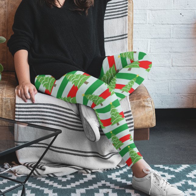Ugly Christmas Sweater Party Leggings (Creator Uploaded)