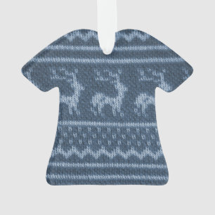 Ugly Christmas Sweater pattern Ornament