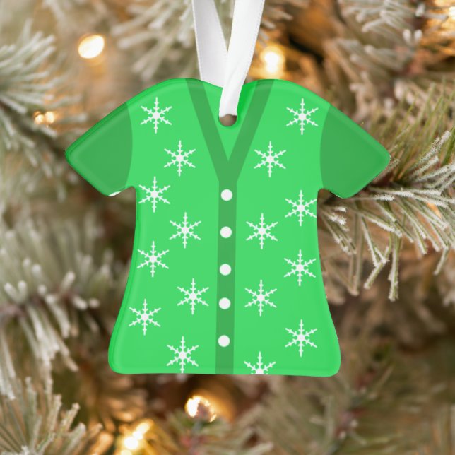 Ugly Christmas Sweater Prize Ornament (Tree)
