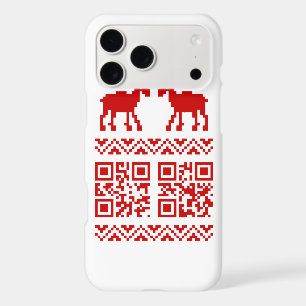 Ugly Christmas Sweater QR Code Happy New Year !