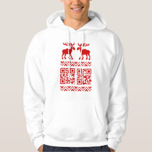 Ugly Christmas Sweater QR Code Happy New Year !