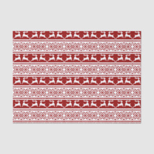 Ugly Christmas Sweater Reindeer Tissue Paper