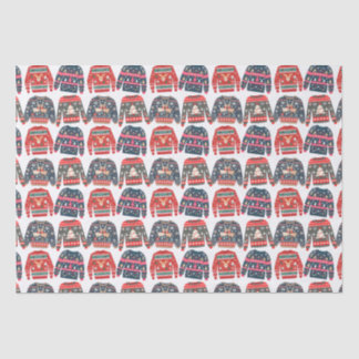 Ugly Christmas Sweaters Tissue Paper