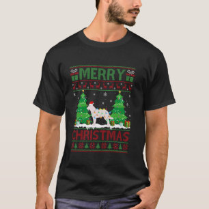 Ugly Christmas Tree Lighting Australian Cattle Dog T-Shirt