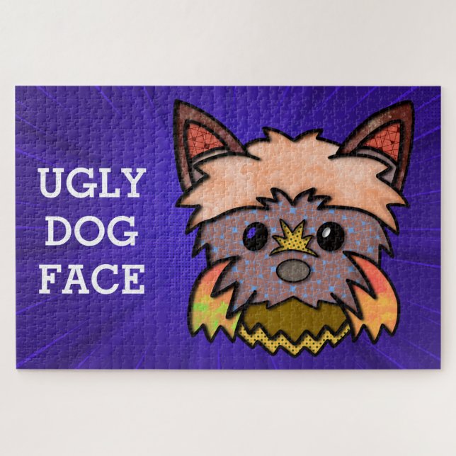  Ugly dog face 1000 piece Jigsaw Puzzle (Horizontal)