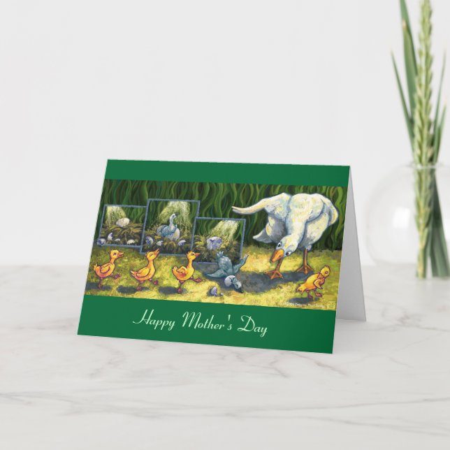 Ugly Duckling Happy Mother's Day Card (Front)