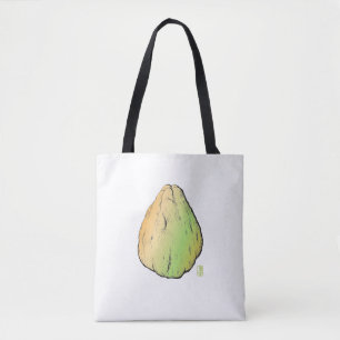 Ugly Fruit Sturdy Brushed Polyester Shoulder Tote Bag