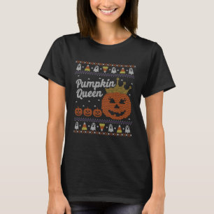 Ugly Halloween Sweater Pumpkin Queen