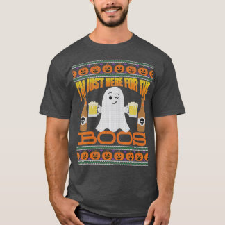 Ugly Halloween Sweater Style Beer Im Just Here