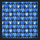 Ugly Hannukah Sweaters Cute Holiday Pattern Bandana<br><div class="desc">Enjoy this whimsical pattern on this colourful bandanna.
 
 You can always add your own text. Let me know if you'd like something custom made. 
 
 If you buy it,  thank you! Be sure to share a pic on Instagram of it in action and tag me @shoshannahscribbles :)</div>