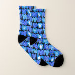 Ugly Hannukah Sweaters Holiday Pattern Socks<br><div class="desc">A fun pattern decorates these awesome socks. Hand drawn  by me for you. For more designs and colours check my shop!</div>