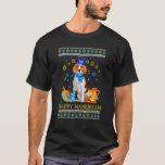 Ugly Hanukkah Sweater Jewish Beagle Dog Menorah<br><div class="desc">Ugly Hanukkah Sweater Jewish Beagle Dog Menorah.</div>