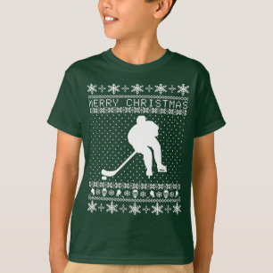 Ugly Hockey Christmas Sweater