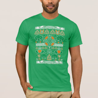 Ugly Holiday Christmas Irish T-Shirt