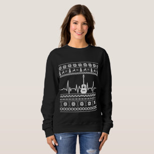 Ugly Merry Christmas sweater acoustic guitar