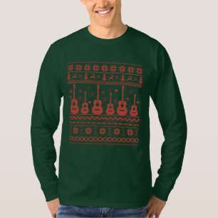 Ugly Merry Christmas sweater acoustic guitar