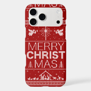 Ugly Merry CHRISTmas Sweater Christian Christ God