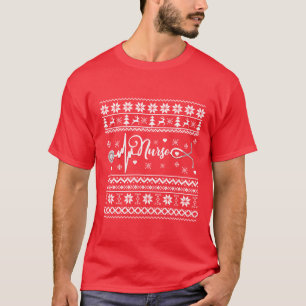 Ugly Merry Christmas sweater heartbeat