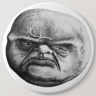 Ugly Ogre 6 Cm Round Badge