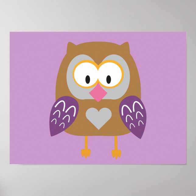 Ugly owl poster (Front)