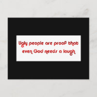 Ugly People Are Funny