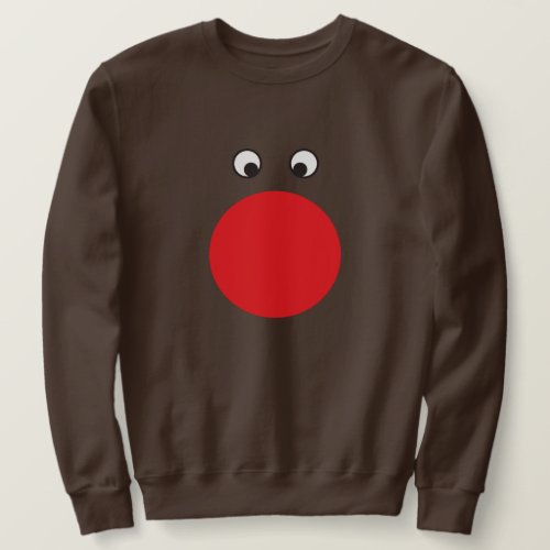 Ugly Red Nosed Sweater