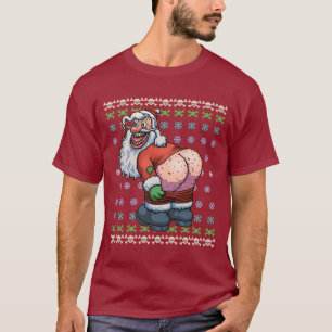 Ugly Santa Moon T-Shirt