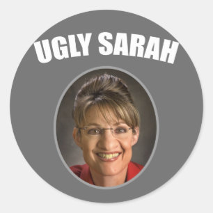 Ugly Sarah Classic Round Sticker