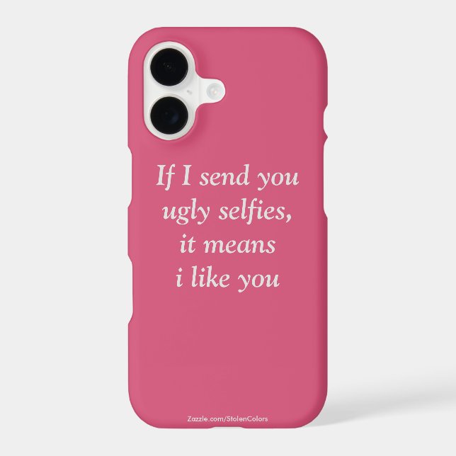 Ugly Selfies iPhone 7 Plus (Back)