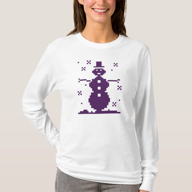 Ugly Snowman Christmas Sweater (Front)