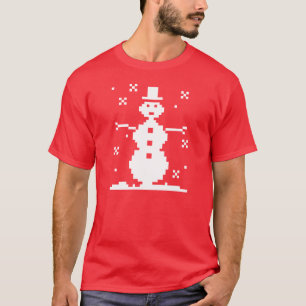 Ugly Snowman Christmas Sweater
