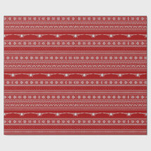 Ugly Sweater Cessna Christmas Wrapping Paper