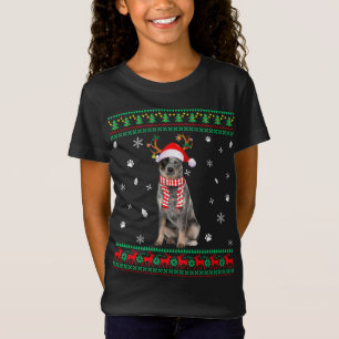 Ugly Sweater Christmas Australian Cattle Dog Santa