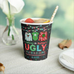 Ugly Sweater Christmas Baby Shower Paper Cups<br><div class="desc">These paper cups are perfect for anyone having a baby shower this Christmas time. This design is easy to personalise with your special event wording and your guests will be thrilled when they see these fabulous paper cups. Matching items can be found in the collection.</div>