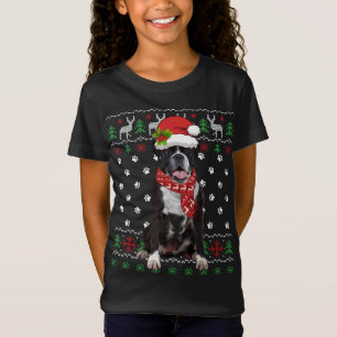 Ugly Sweater Christmas Boxer Dog Puppy Xmas Pajama