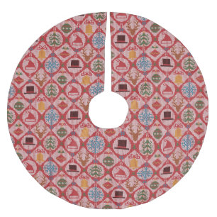 Ugly Sweater Christmas Brushed Polyester Tree Skirt