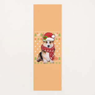 Ugly Sweater Christmas Corgi Dog Puppy Xmas Pajama Yoga Mat