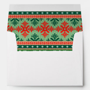 Ugly Sweater Christmas Envelope