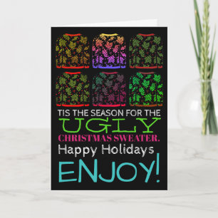 Ugly Sweater Christmas Greeting Card
