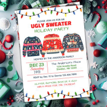 Ugly Sweater Christmas Holiday Party